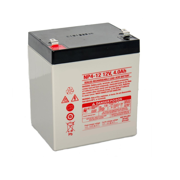 12V 4Ah SLA Replacement Battery for NP4-12 Rechargeable Lead Acid Battery