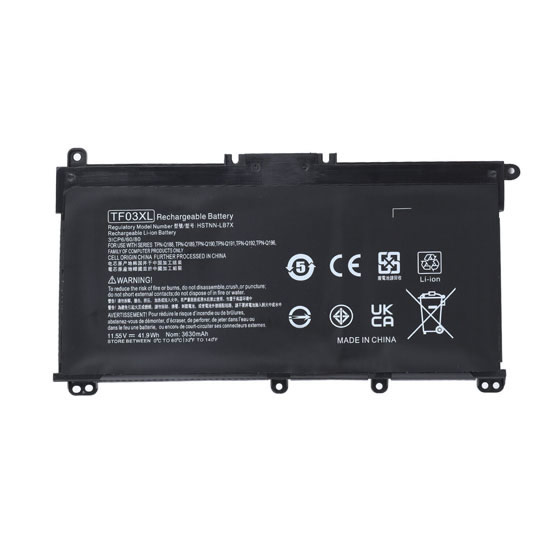 11.55V 41.9Wh Replacement Laptop Battery for HP TPN-Q190 TPN-Q191 TPN-Q192 TPN-Q196