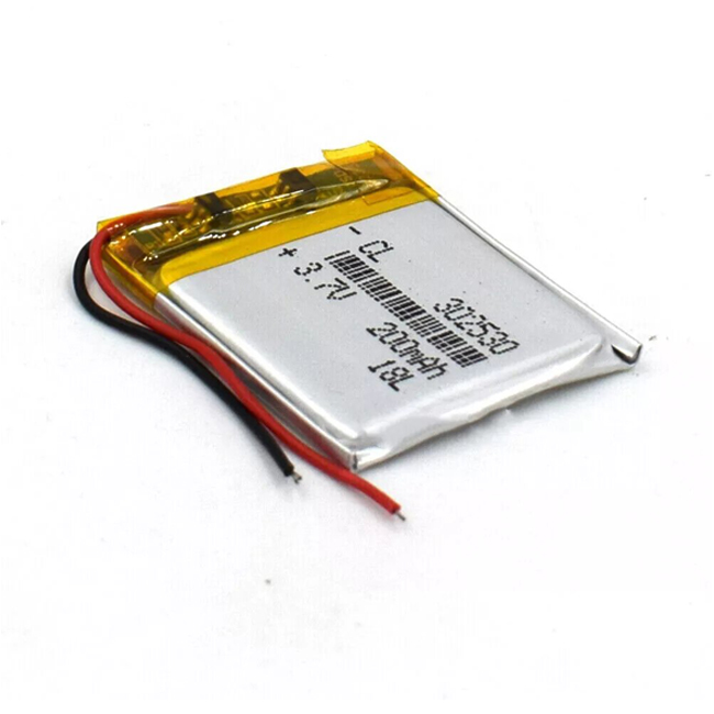 3.7V 200mAh 302530 Replacement Battery for MP3 bluetooth smart watch GPS (image for) 3.7V 200mAh 302530 Replacement Battery for MP3 bluetooth smart watch GPS