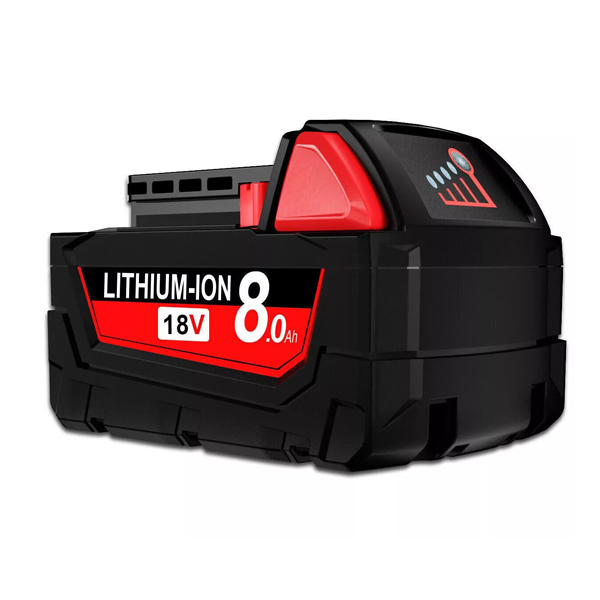 8.0AH 18V Replacement Power Tools Battery for Milwaukee 2729-22 2787-22 2788-22 (image for) 8.0AH 18V Replacement Power Tools Battery for Milwaukee 2729-22 2787-22 2788-22