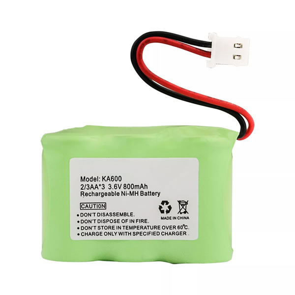 3.6V 800mAh Replacement Battery for BATT102 Midland ER102 Emergency Crank Weather Radio (image for) 3.6V 800mAh Replacement Battery for BATT102 Midland ER102 Emergency Crank Weather Radio