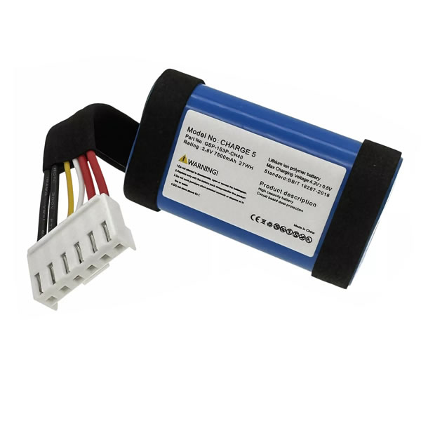 3.6V 7500mAh GSP-1S3P-CH40 Replacement Battery for JBL Charge 5 Portable Wireless Speakers (image for) 3.6V 7500mAh GSP-1S3P-CH40 Replacement Battery for JBL Charge 5 Portable Wireless Speakers