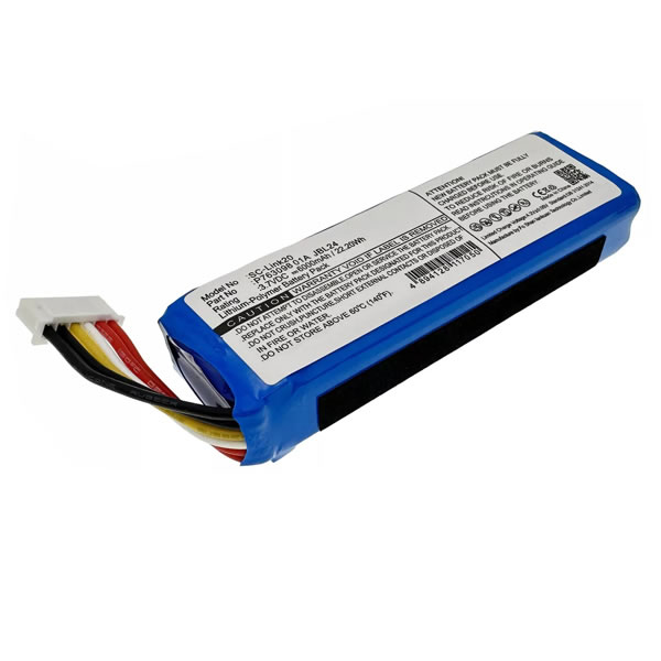 3.7V 6000mAh P763098 01A Replacement Battery for Speaker JBL Link 20 (image for) 3.7V 6000mAh P763098 01A Replacement Battery for Speaker JBL Link 20
