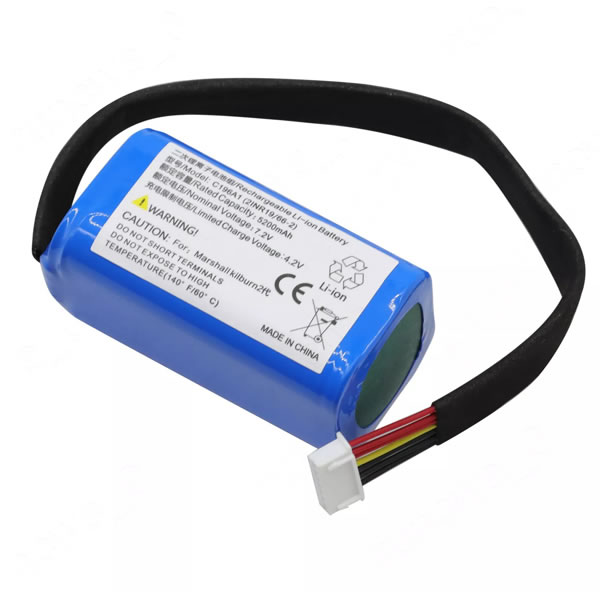 7.2V C196A1 Replacement Battery for Marshall Kilburn II V2 Portable Bluetooth Wireless Speaker (image for) 7.2V C196A1 Replacement Battery for Marshall Kilburn II V2 Portable Bluetooth Wireless Speaker