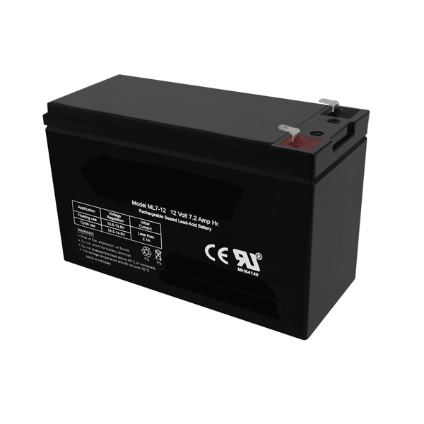 12V 7.2Ah SLA Replacement Battery for BB BP7.2-12