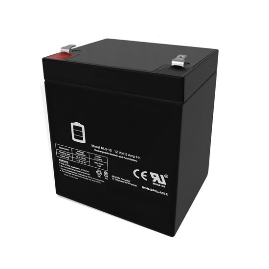 12V 5Ah SLA Replacement Battery for Razor PowerRider 360 Electric Tricycle (image for) 12V 5Ah SLA Replacement Battery for Razor PowerRider 360 Electric Tricycle