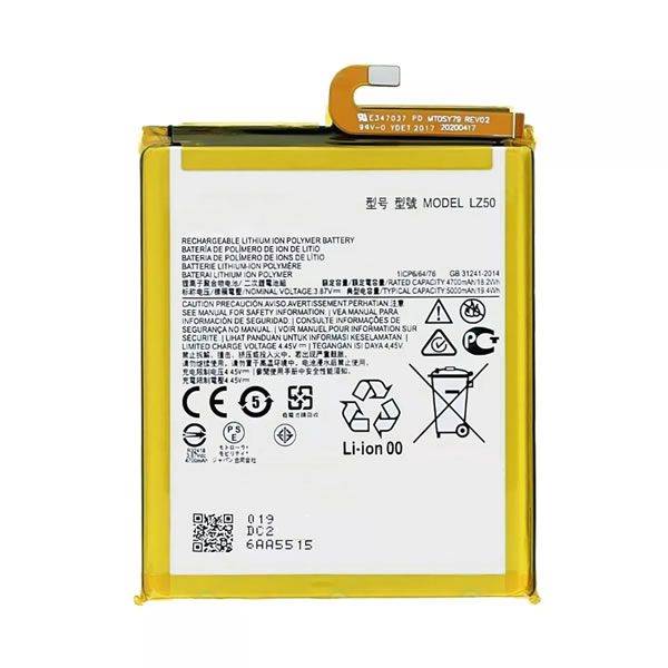 Replacement 3.85V LZ50 Battery for Motorola Moto G 5G Plus XT2075 G100 XT2125 (image for) Replacement 3.85V LZ50 Battery for Motorola Moto G 5G Plus XT2075 G100 XT2125