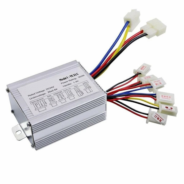 24V 350W Motor Brush Speed Controller for Electric Bike Bicycle Scooter Quad ATV Replacement (image for) 24V 350W Motor Brush Speed Controller for Electric Bike Bicycle Scooter Quad ATV Replacement