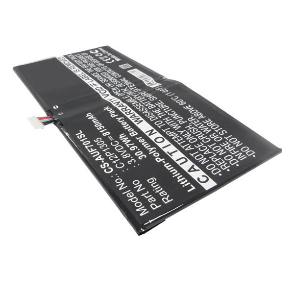 3.8V Replacement C12P1305 Battery for ASUS Transformer Pad TF701T K00C Transformer Pad (image for) 3.8V Replacement C12P1305 Battery for ASUS Transformer Pad TF701T K00C Transformer Pad