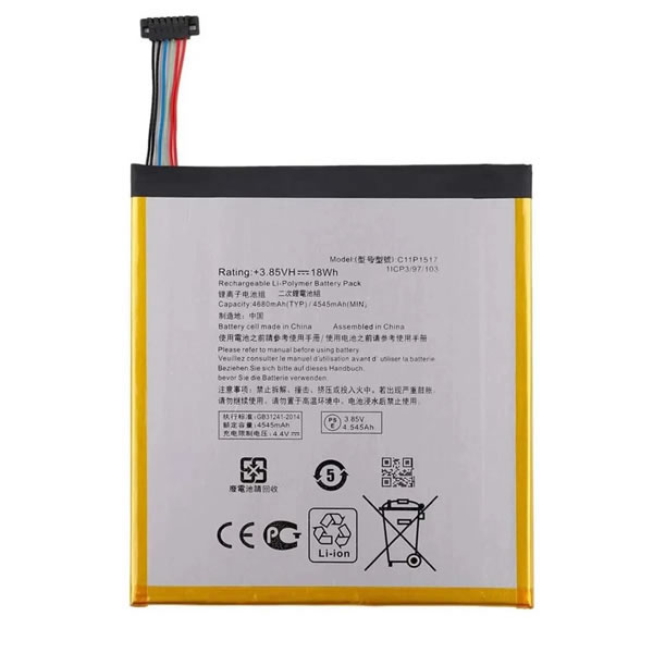 3.85V Replacement C11P1517 Battery for ASUS ZenPad 10 Z301MF P028 Z300M P00C Z300CNL P01T (image for) 3.85V Replacement C11P1517 Battery for ASUS ZenPad 10 Z301MF P028 Z300M P00C Z300CNL P01T