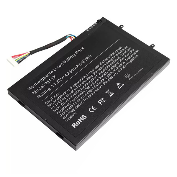 Replacement 14.8V PT6V8 Battery for Dell Alienware M11x M14x P06T P18G Series Notebook (image for) Replacement 14.8V PT6V8 Battery for Dell Alienware M11x M14x P06T P18G Series Notebook