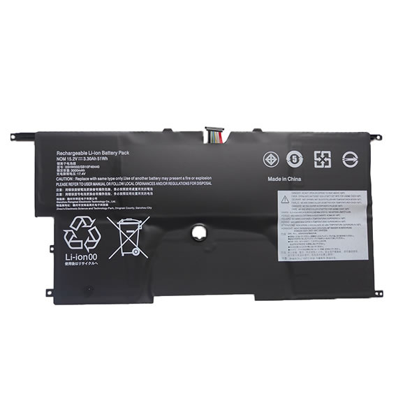 15.2V Replacement Battery for Lenovo 00HW002 00HW003 SB10F46440 SB10F46441 ThinkPad X1 Carbon 3rd 2015 Series (image for) 15.2V Replacement Battery for Lenovo 00HW002 00HW003 SB10F46440 SB10F46441 ThinkPad X1 Carbon 3rd 2015 Series