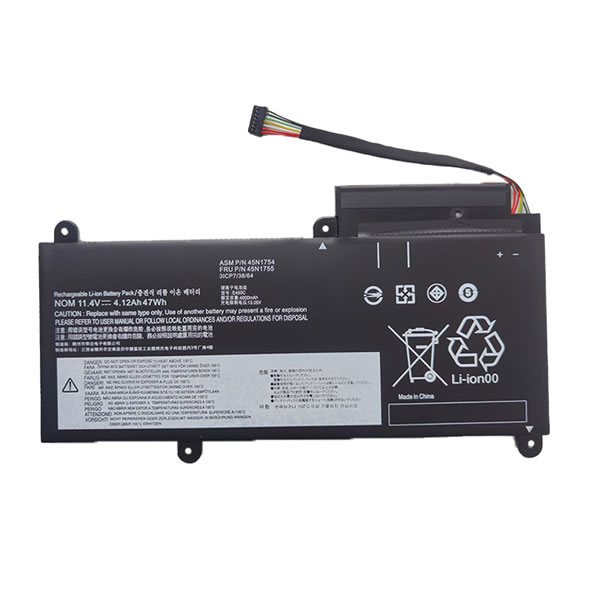 11.4V Replacement Battery for Lenovo 45N1754 45N1755 45N1756 45N1752 ThinkPad E450 e450c e455 Series (image for) 11.4V Replacement Battery for Lenovo 45N1754 45N1755 45N1756 45N1752 ThinkPad E450 e450c e455 Series