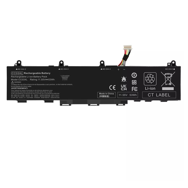 11.55V 53Wh Replacement Laptop Battery for HP CC03XL HSTNN-DB9Q HSTNN-IB9F HSTNN-LB8Q (image for) 11.55V 53Wh Replacement Laptop Battery for HP CC03XL HSTNN-DB9Q HSTNN-IB9F HSTNN-LB8Q