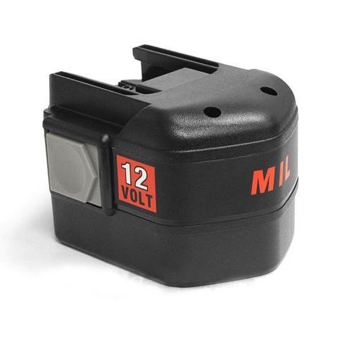 12V 2000mAh Replacement Ni-Cd Battery for Milwaukee 48-11-1900 48-11-1950 - Click Image to Close