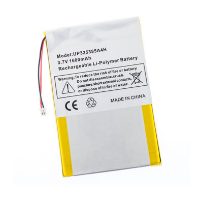 3.7V 1600mAh Replacement Battery for Apple iPod UP325385A4H UP325385A5H UP425585A4H